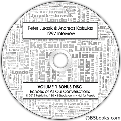Volume 1 Bonus Audio CD with Peter Jurasik and Andreas Katsulas Interview